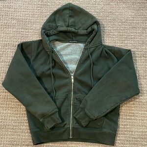 Brandy Melville Green zip up